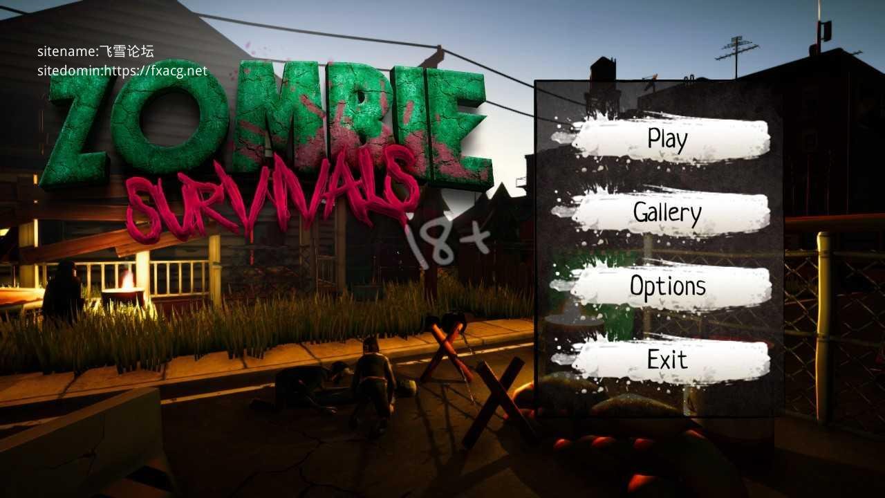 【射击/新作/无码/有动画】僵尸生存 Zombie Survivals [18+]【800M/秒传】  游戏资源
